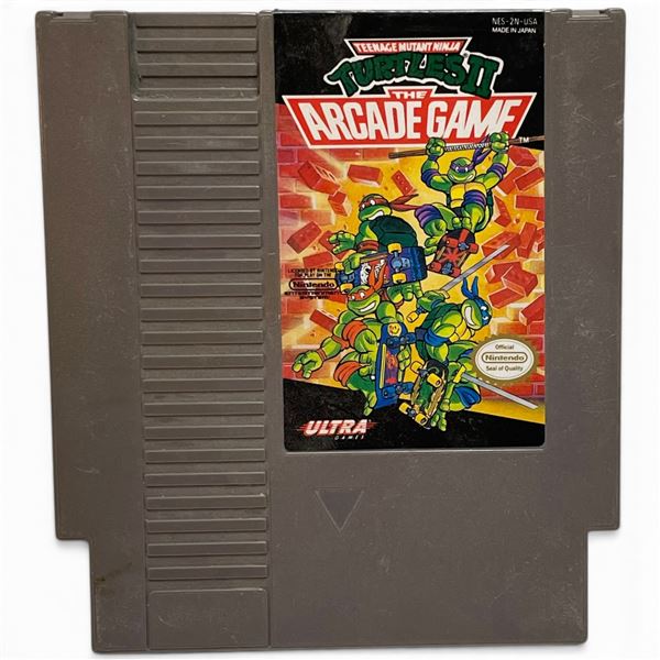 NES TMNT II: the Arcade Game - Ultra Games (1990), Model NES-2N-USA, Cartridge Only