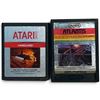Image 1 : Atari 2600 Cartridge Lot (2 Games) - Vanguard & Atlantis - Original Vintage Releases