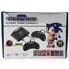 Image 1 : AtGames Sega Genesis Classic Console - 81 Built-In Games, Sonic, 2 Controllers, Cart Support