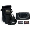 Image 1 : Sega Game Gear Lot - Model 2110 Console, Charger, Case, Surf Ninjas & Sonic the Hedgehog 2