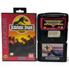 Image 1 : Sega Genesis Game Lot (3 Titles) - Jurassic Park (CIB), Virtua Racing (SVP), Super Hang-On