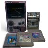 Image 1 : Nintendo Gameboy Color W Games:  Perfect Dark, 4 IN 1 Funpark Volume II, Tetris & Super Mario Land