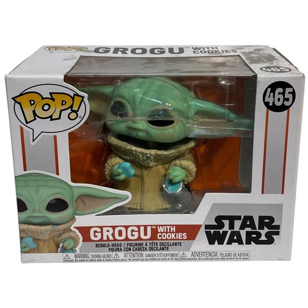 Funko Pop 465 - Grogu with Cookies (Star Wars), New in Box