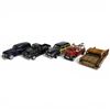 Image 1 : Ford Woody Wagon, 1955 Chevrolet Pickup, 1952 GMC Wrecker,1940 Ford Sedan & Wood Buick Toy Diecast