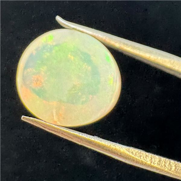 2.52 CT Natural Welo Opal Gemstone -  (Oval Cabochon Cut - 11.5mm x 8.7mm x 6.3mm ) * Includes Gemol