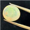 Image 1 : 2.52 CT Natural Welo Opal Gemstone -  (Oval Cabochon Cut - 11.5mm x 8.7mm x 6.3mm ) * Includes Gemol