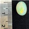 Image 3 : 2.52 CT Natural Welo Opal Gemstone -  (Oval Cabochon Cut - 11.5mm x 8.7mm x 6.3mm ) * Includes Gemol