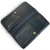 Image 5 : 2 Fossil Wallets & 1 Danier Leather Passport Wallet - Bright Blue Accordion Wallet  & Zip-Top 50s-St