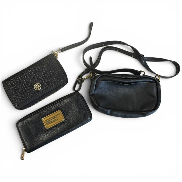 Marc Jacobs & Tory Burch Wallet with Bootlegger Small Cross Body Bag - Gently Used