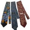 Image 2 : Gucci Logo Scarf with Label & 3 Men's High-Quality Ties (YSL, Armani, & Zenga) Lightweight Gucci sca