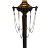 Image 3 : Meyda Ilona Hand-Crafted Floor Lamp with Tiffany-Style Shade - 61" Tall - Metal Base