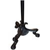 Image 4 : Meyda Ilona Hand-Crafted Floor Lamp with Tiffany-Style Shade - 61" Tall - Metal Base