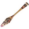 Image 2 : 47" Handcrafted Pacific Northwest Coast Native Cedar Paddle with Traditional Designs - Signed W. B.