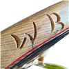 Image 5 : 47" Handcrafted Pacific Northwest Coast Native Cedar Paddle with Traditional Designs - Signed W. B.