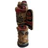 Image 3 : Hand-Carved and Painted Totem Figure from the Pacific Northwest Coast - Signed W. B. for William Bea