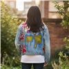 Image 2 : Original Paul Johnny Wearable Art Jacket - Hand Stitched Flannel & Denim with COA- First Nations Des