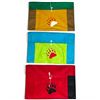 Image 1 : 3 Original Paul Johnny Flannel  Pouches with Bear Paw Design (pouches are 27" x 18")- First Nations