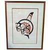 Image 1 : Ben Houstie Ltd. Edition Serigraph "Mother Killer Whale" #8/225 - Kwakiutl First Nation, Waglisla, B