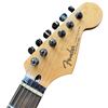 Image 5 : Electric Guitar with Fender Stratocaster Head and Intricate Carved Wood Balinese-Style Design