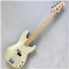 Image 1 : Fender Standard Precision Bass in Olympic White with a Maple Neck and Fretboard