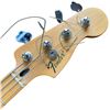 Image 3 : Fender Standard Precision Bass in Olympic White with a Maple Neck and Fretboard