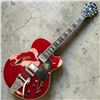 Image 1 : Ibanez AF75TRS Artcore Series Hollow Body Electric Guitar - (Glossy Red Finish) with Red Gig Bag