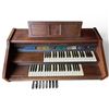 Image 4 : Vintage Lowrey Electric Organ with a Walnut Finish