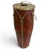 Image 1 : Wood Dhol Drum - Traditional Percussion Instrument from South Asia