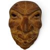 Image 1 : Hand Carved Pacific Northwest Style Mask Signed W. B. (William Bear) - 9" x 7"
