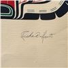 Image 4 : Limited Edition 589/600/79 Framed Silkscreen Print "Kwa-Gulth Sisiutl and Sun" Pencil Signed by Rich