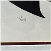 Image 2 : Limited Edition 112/213 Framed Print "Haida Raven III" Pencil Signed by Clarence Mills, Skidegate, H