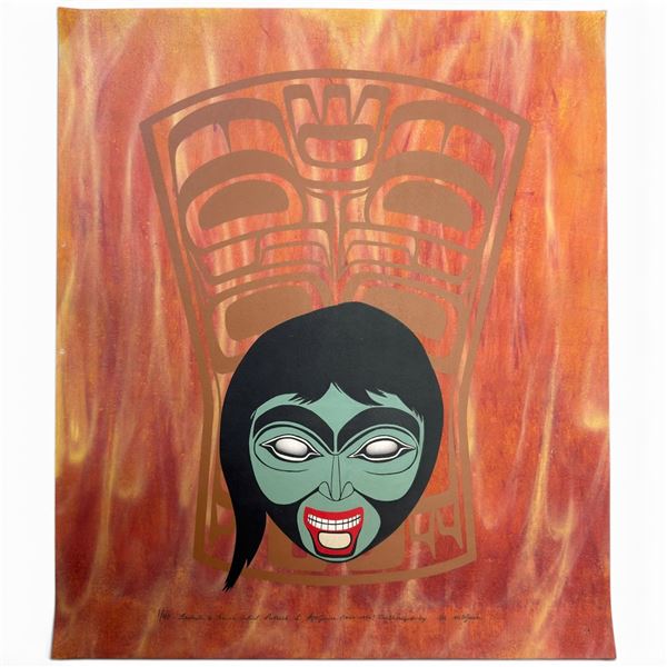 "Tribute To Haida Artist Patrick S. McGuire (1943 - 1990)" 1/40 Limited Edition Print Signed by M. M