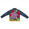 Image 5 : Original Paul Johnny Wearable Art Jacket -  Hand Stitched Flannel & Upcycled Denim with COA - Size 1