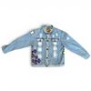 Image 3 : Original Paul Johnny Wearable Art Jacket -  Hand Stitched Flannel & Upcycled Denim with COA - Canadi
