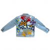 Image 4 : Original Paul Johnny Wearable Art Jacket -  Hand Stitched Flannel & Upcycled Denim with COA - Canadi