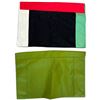 Image 2 : 2 Original Paul Johnny Button Blanket Pouches -  Hand Stitched Flannel (19" x 27"each - includes COA