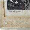 Image 3 : Limited Edition 3/30 Framed Print "Ou Allez Vous?" Pencil Signed by Jerome Kaplan - 18" x 14"