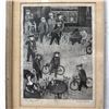Image 6 : Limited Edition 3/30 Framed Print "Ou Allez Vous?" Pencil Signed by Jerome Kaplan - 18" x 14"