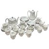 Image 2 : 38 Pcs. Paragon China "Brides Choice" Tea Service & 1 Bavarian Sugar Bowl