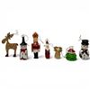 Image 2 : Lot of Wooden Carved Christmas Decorations