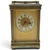Image 1 : Antique French Carriage Clock 3x2.25x5"