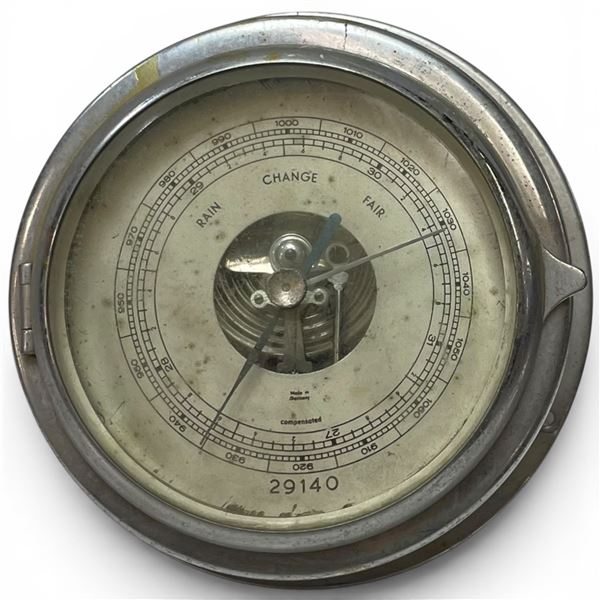 Vintage Barometer 6" Across