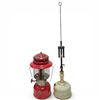 Image 1 : Vintage Red Coleman 220E Sunshine Lantern & White 128C