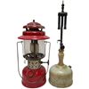 Image 2 : Vintage Red Coleman 220E Sunshine Lantern & White 128C