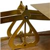 Image 5 : Group of Vintage Desk & Lab Items - British Wood and Brass Desk Scale, Iveco Lux Microscope and Seal