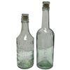 Image 2 : Group of Glass Pop & Soda Bottles in 2 Vintage Plastic Carriers with Pepsi Logo