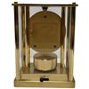 Image 3 : Vintage Seiko Brass Mantle Clock with Rotating Pendulum & Glass Case (4" x 7" x 9" tall)