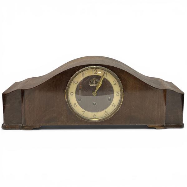 Vintage German Linden Westminster Chime Mantle Clock