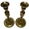 Image 2 : Pair of Vintage Brass Candle Sticks