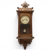 Image 1 : Early 20th Century German Regulator Wall Clock with Key